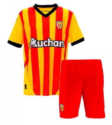RC Lens Hemmatröja Barn 2024-25 Kortärmad (+ Korta byxor)